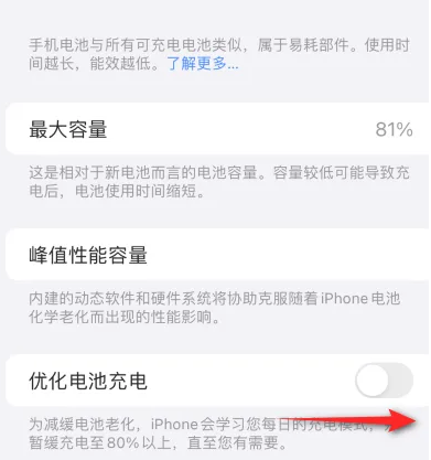 明水苹果15维修分享iPhone15充电到80%就充不进电了怎么办 