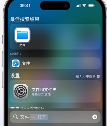 明水apple维修中心分享iPhone文件应用中存储和找到下载文件 