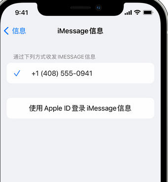 明水apple维修iPhone上无法正常发送iMessage信息 